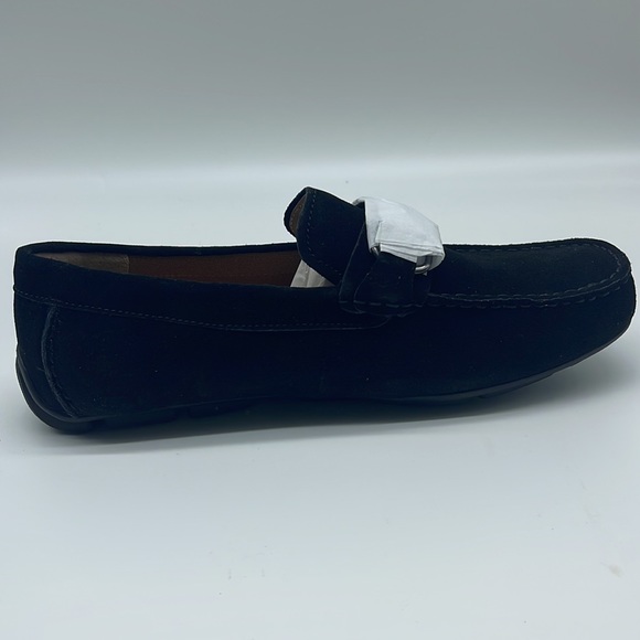 Alfani Womens James Leather Square Toe Loafers, Black 8/.5 w - Picture 10 of 16